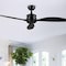 Safavieh Harlin Ceiling Fan & Remote, Black CLF1022A - alternate 2